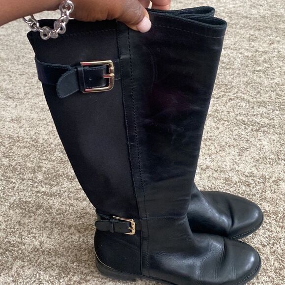 Issac Mizrahi Isamit Riding Boots 8 - Picture 3 of 10